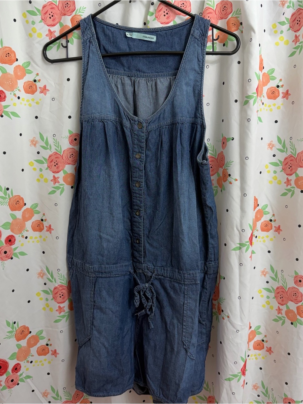 Maurices XXL  Blue Denim Romper